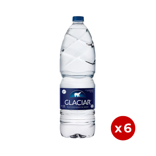 PACK X 6 - Agua Glaciar 2Lt - Image 2