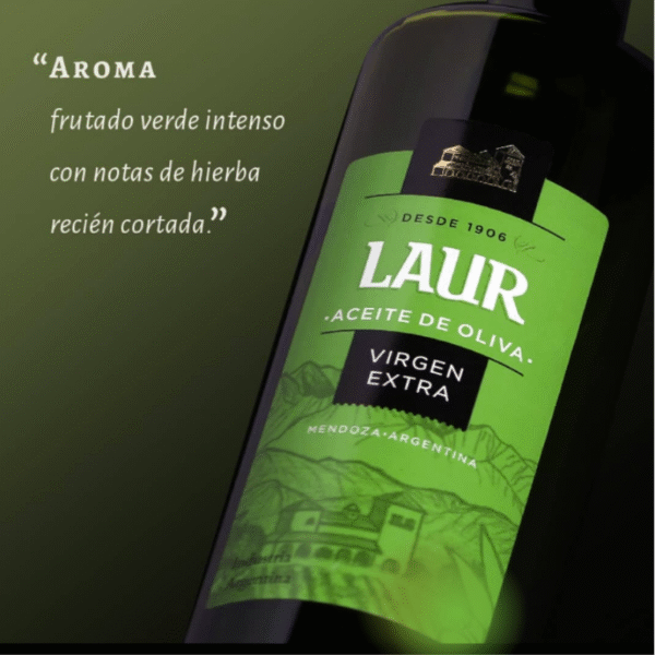 PACK X 2 - Aceite De Oliva Virgen Laur 500Ml Vidrio - Image 2