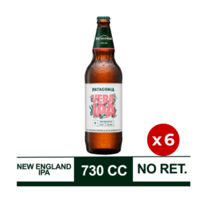 PACK X 6 - Cerveza Patagonia Ipa Vera 750 Ml