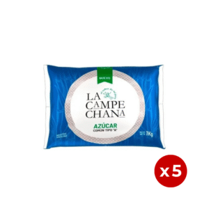 PACK X 5 - Azucar Campechana 1Kg